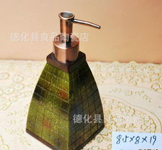 趣品創(chuàng)意透明樹脂洗手液瓶 為衛(wèi)浴空間增添藝術(shù)與實用之美